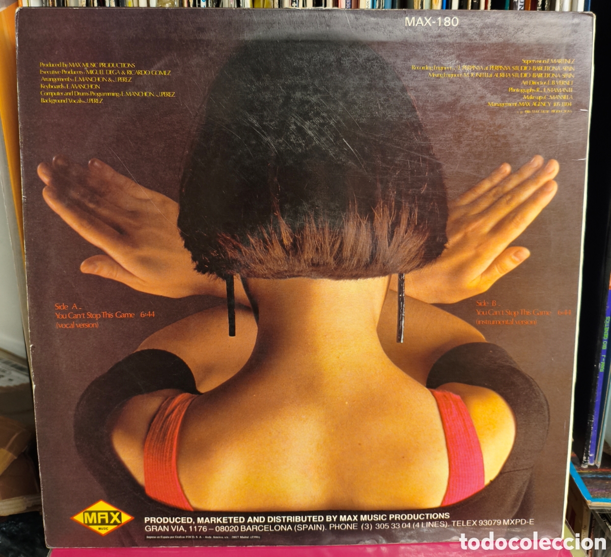 Discos de vinilo: Tokio You can,t stop this game - Foto 2