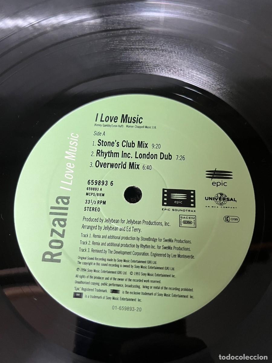 Discos de vinilo: Rozalla I Love Music - Foto 4