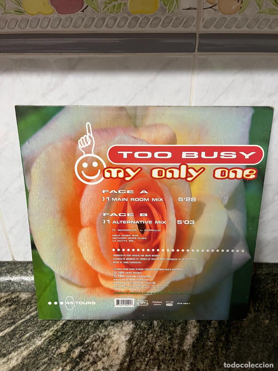 Discos de vinilo: Too Busy My Only One - Foto 2