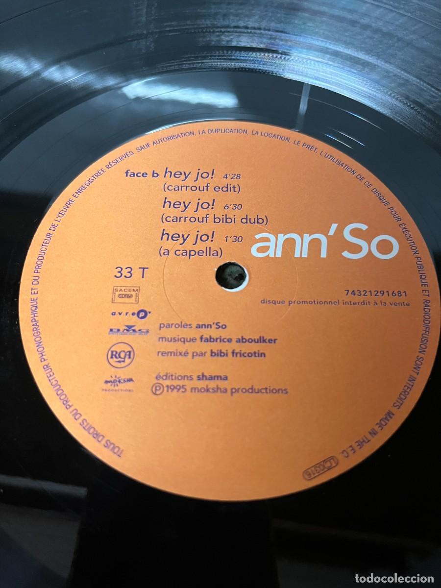 Discos de vinilo: AnnSo &lrm;&ndash; Hey Jo! Maxi - Foto 3