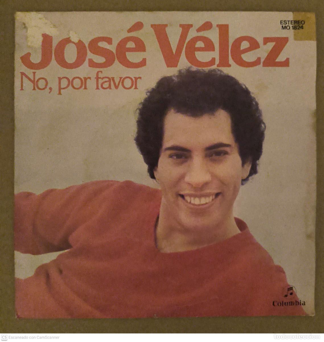 Discos de vinilo: JOSE VELEZ - Lote 6 Singles - Foto 3