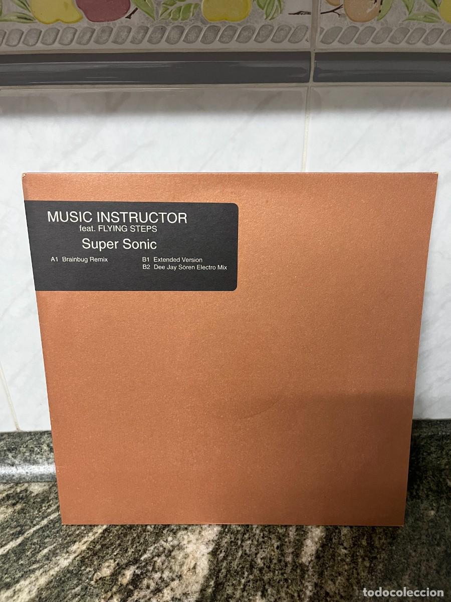 Discos de vinilo: Music Instructor Feat. Flying Steps Super Sonic - Foto 1