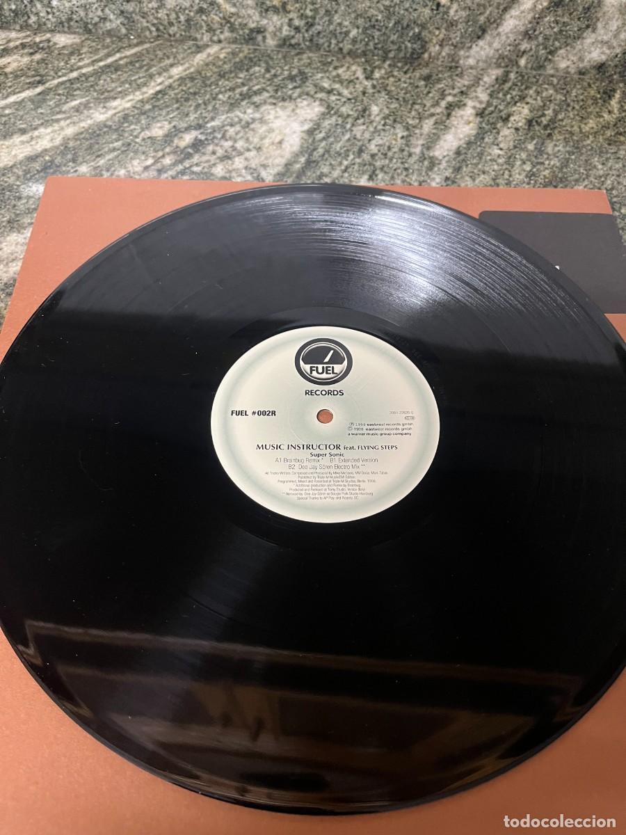 Discos de vinilo: Music Instructor Feat. Flying Steps Super Sonic - Foto 3