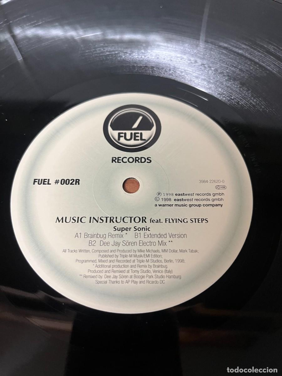 Discos de vinilo: Music Instructor Feat. Flying Steps Super Sonic - Foto 4
