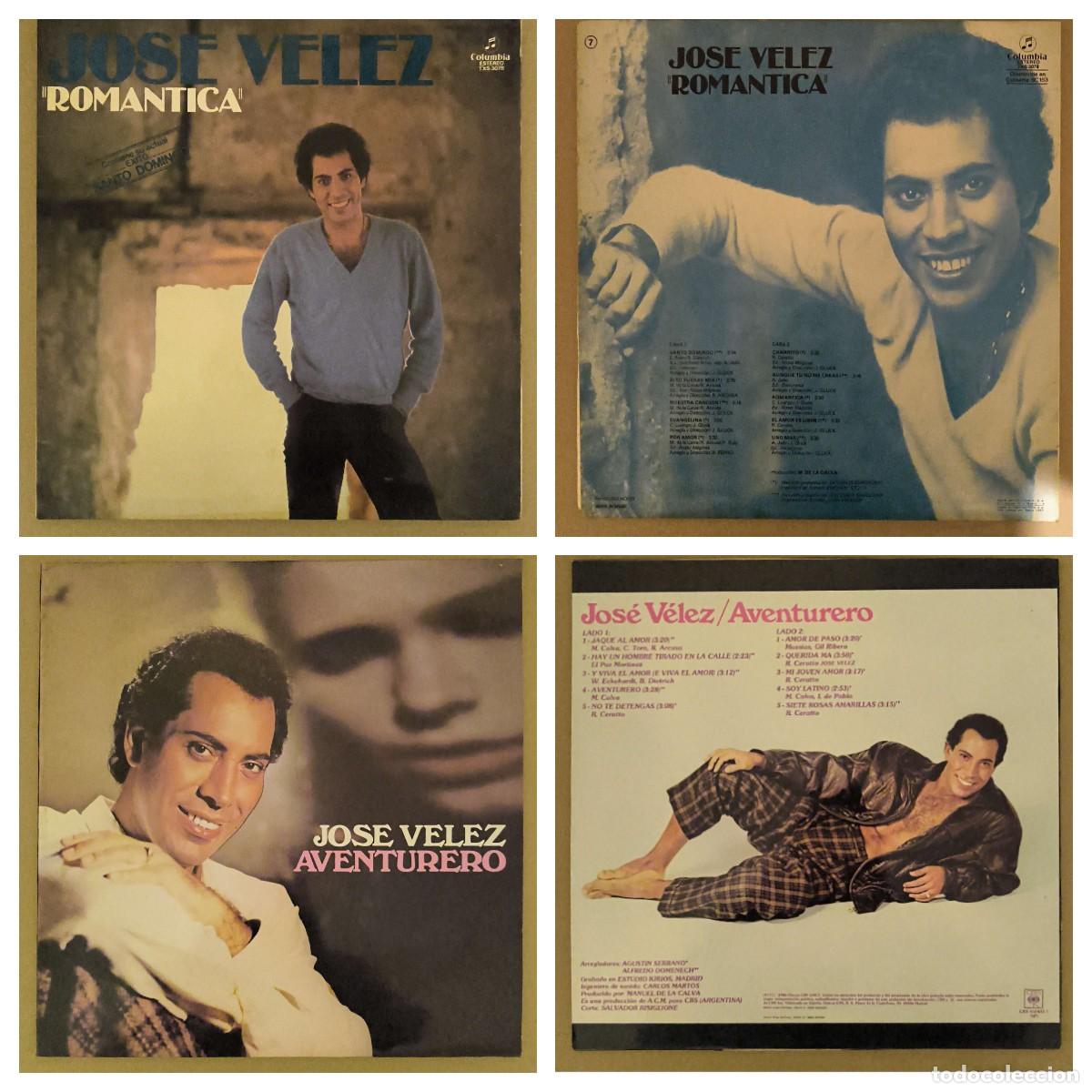 Discos de vinilo: JOSE VELEZ - Lote 2 LPs - Foto 1