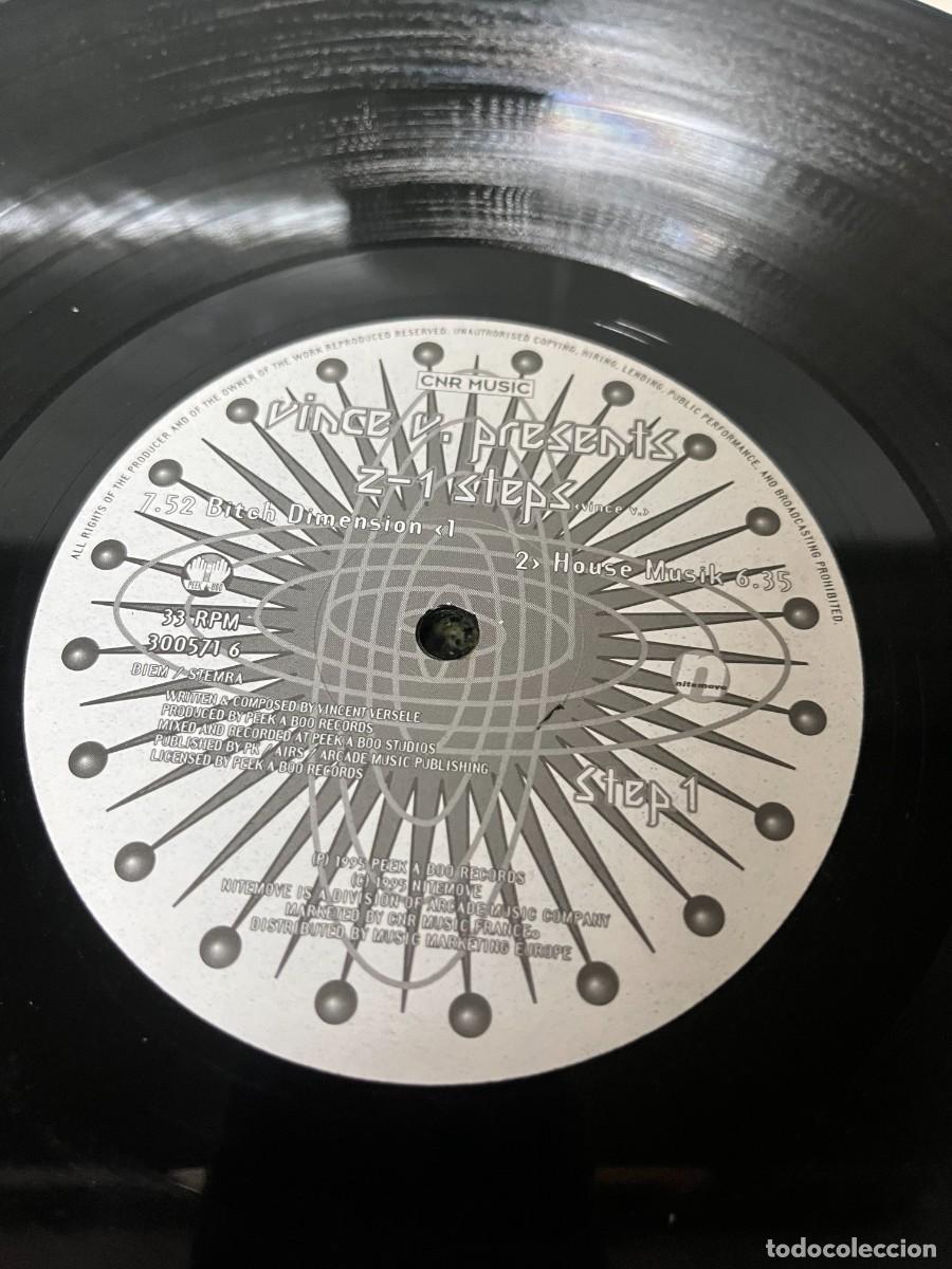 Discos de vinilo: Vince V. Z-1 Steps Maxi - Foto 3