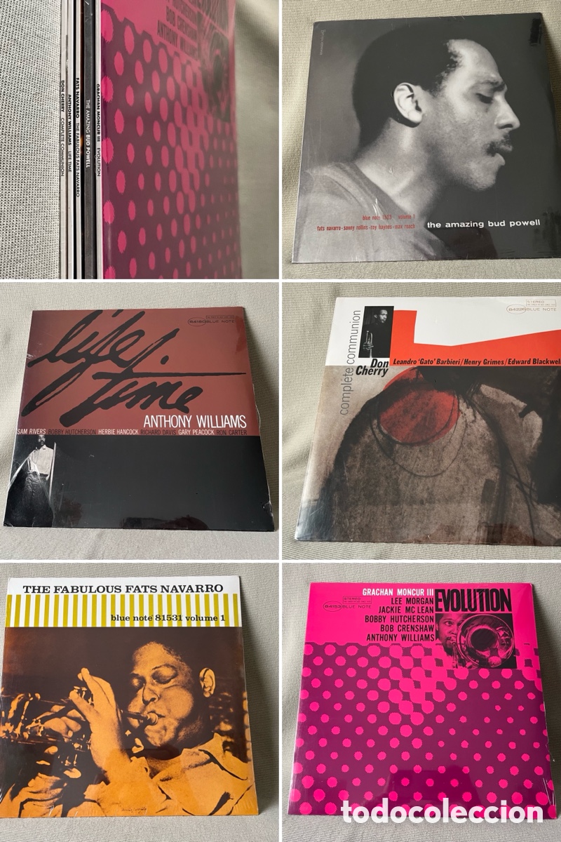 Discos de vinilo: Lote 5 vinilos LPs Blue Note - Jazz - Foto 2