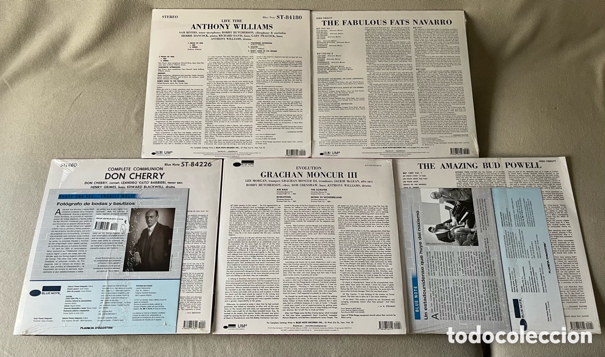 Discos de vinilo: Lote 5 vinilos LPs Blue Note - Jazz - Foto 3