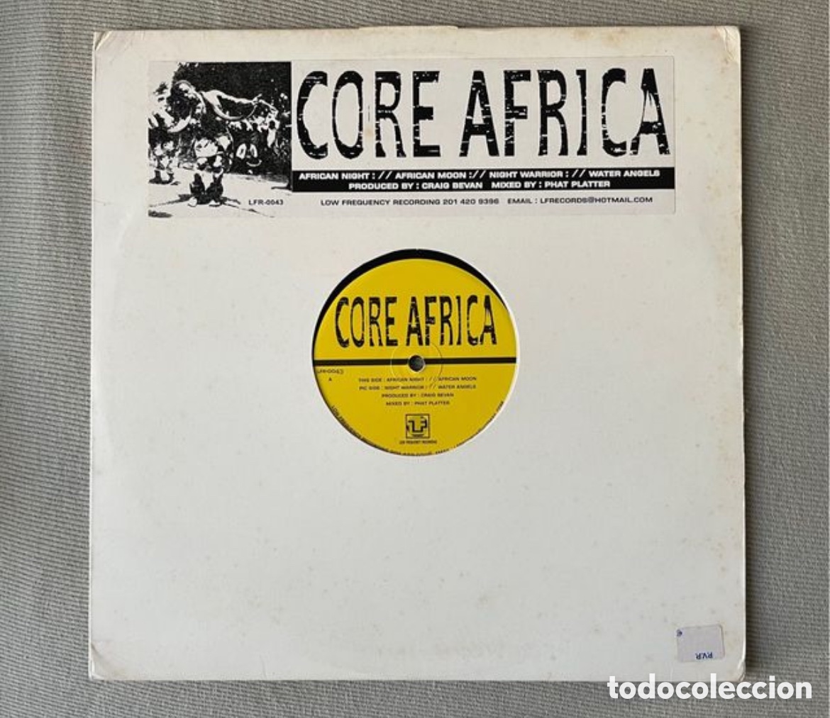 Discos de vinilo: Vinilo Techno Tribal - Craig Bevan - Core Africa - Foto 1