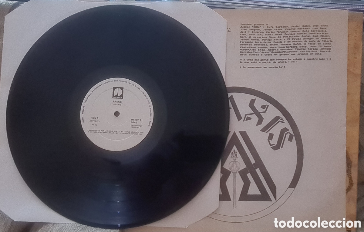 Discos de vinilo: Praxis - Praxis 1987 - Foto 5