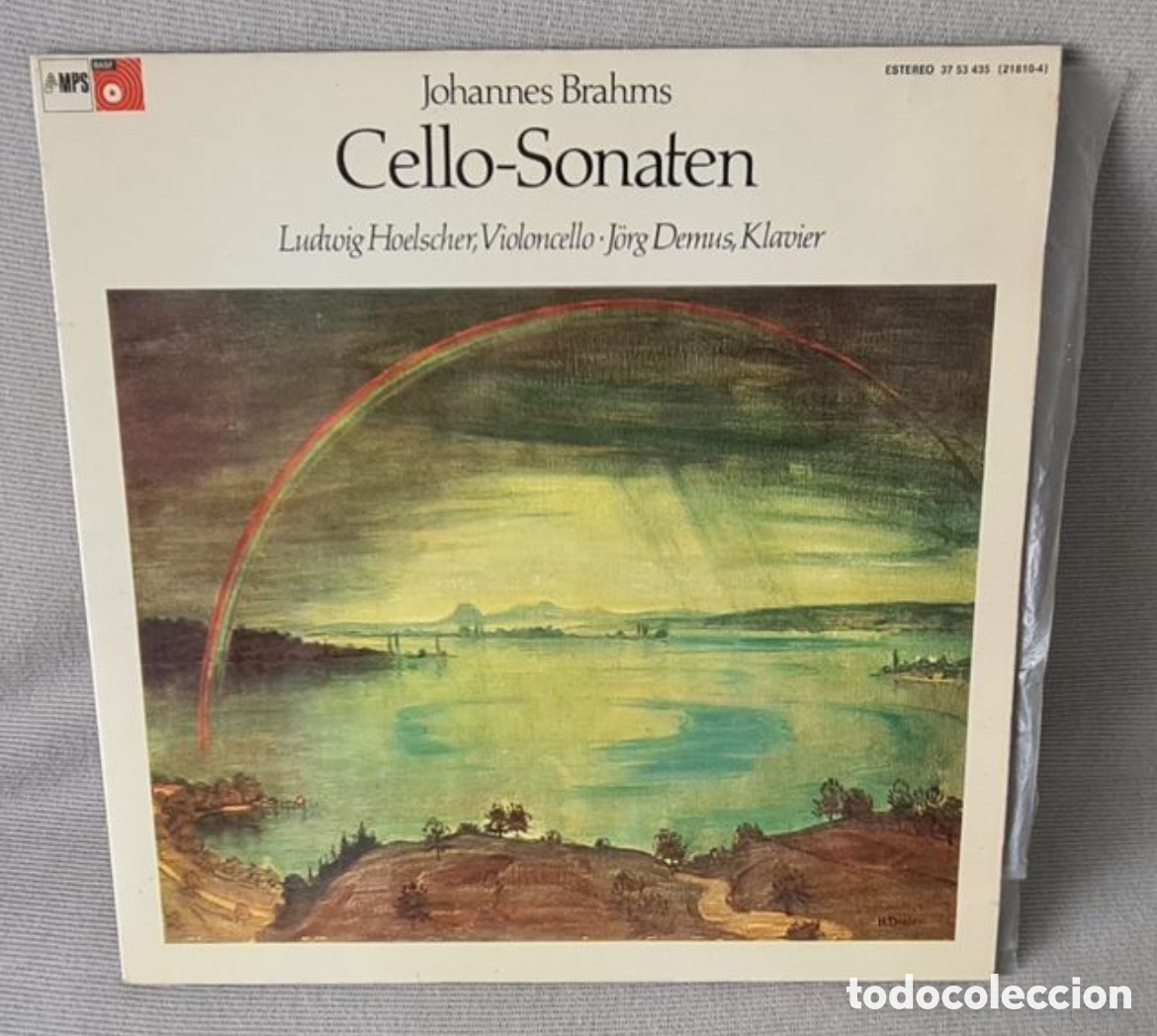 Discos de vinilo: Vinilo LP Brahms - Cello-Sonaten - Foto 1