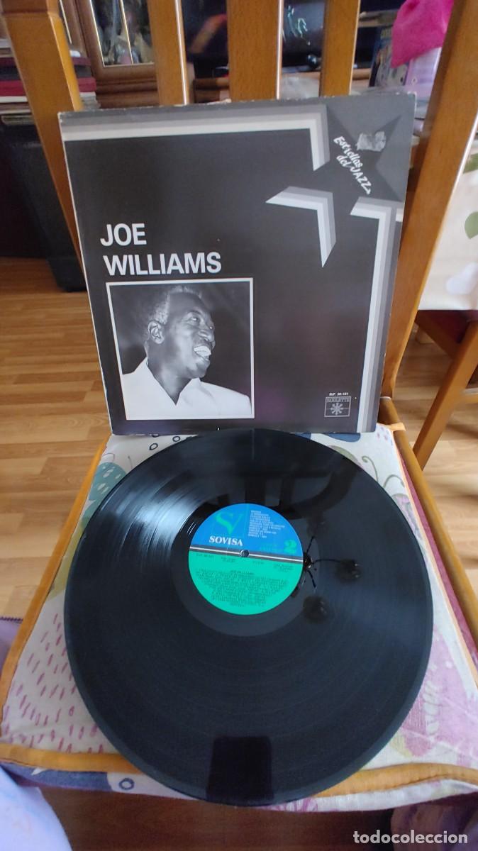 Discos de vinilo: JOE WILLIAMS-LP ESTRELLAS DEL JAZZ - Foto 1