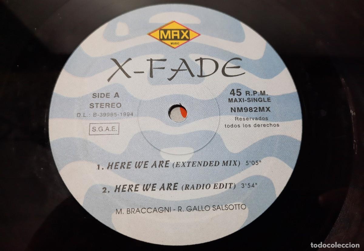 Discos de vinilo: X-Fade &ndash; Here we are - Foto 3