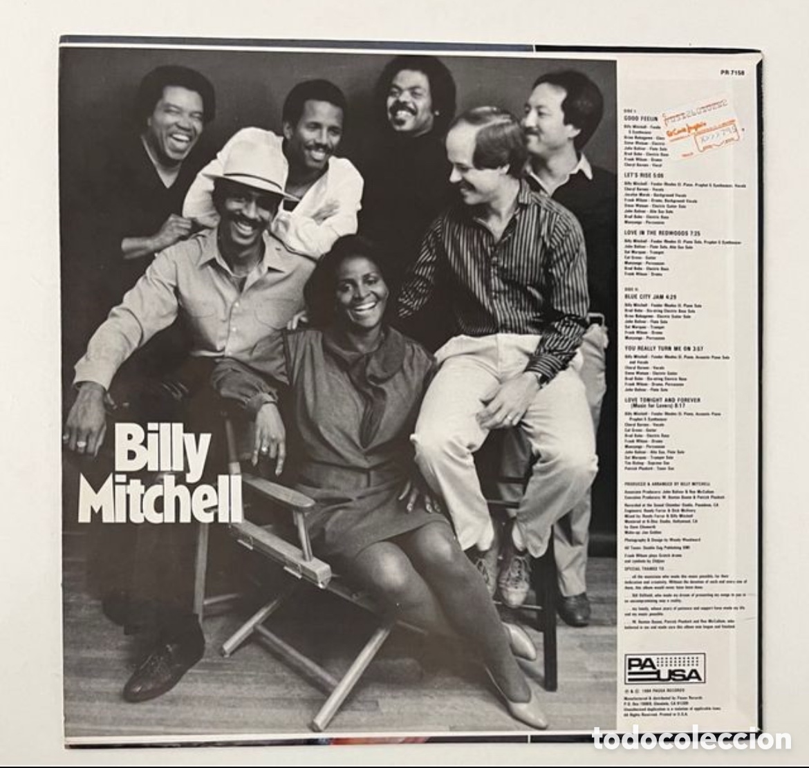 Discos de vinilo: Vinilo Billy Mitchell - Blue city Jam - Foto 2
