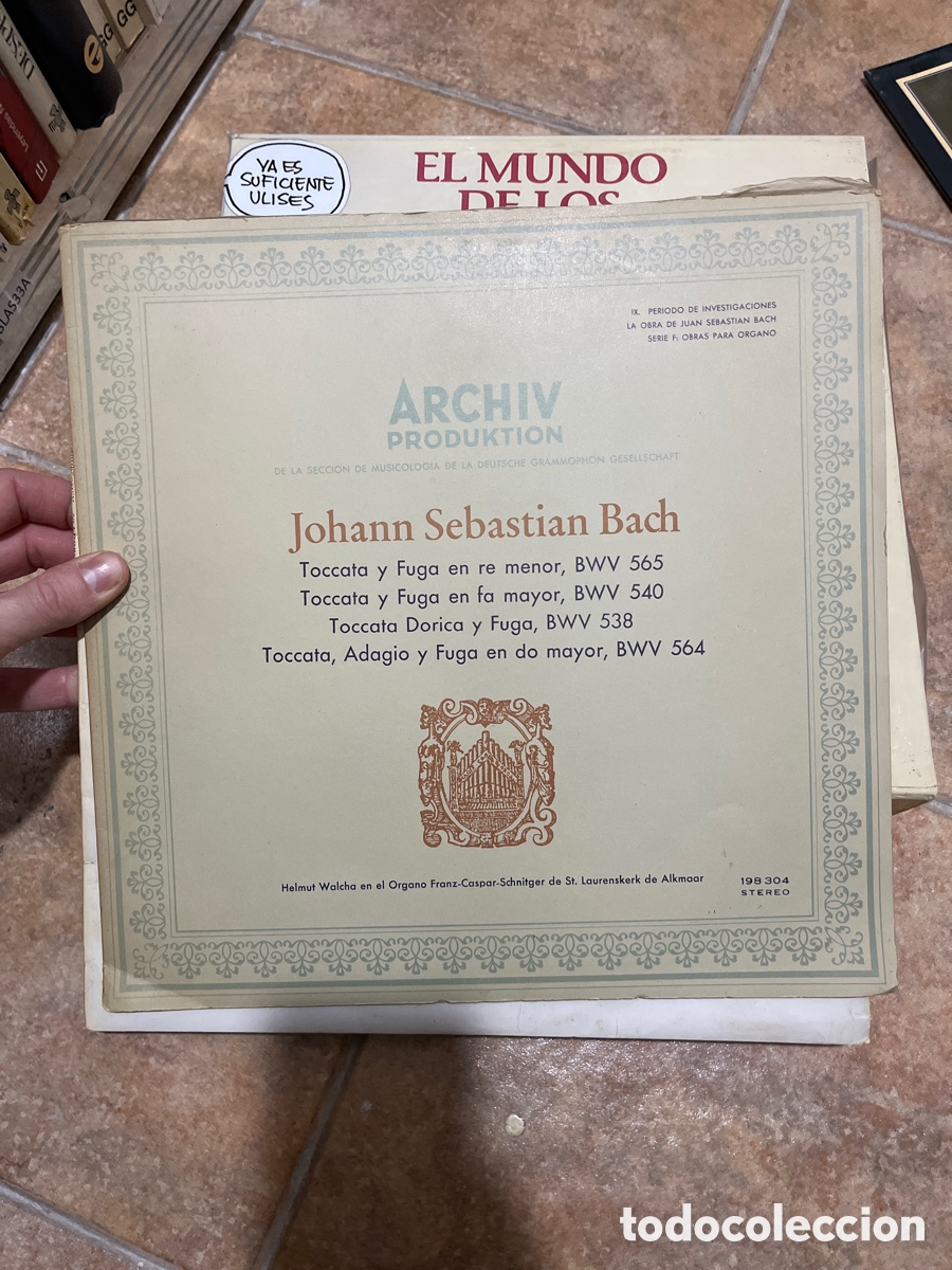 Discos de vinilo: Blas29A Vinilo Johann Sebastian Bach - Foto 1