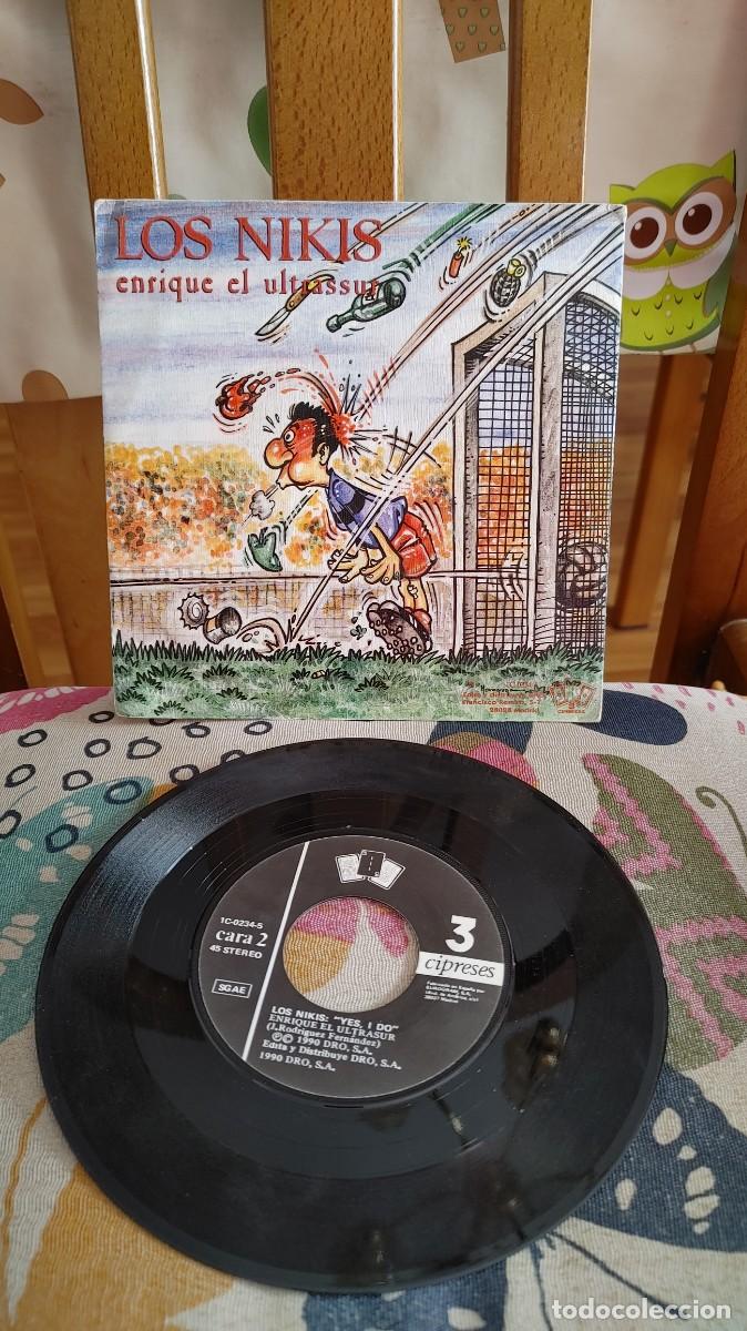 Discos de vinilo: LOS NIKIS-SINGLE YES I DO - Foto 1