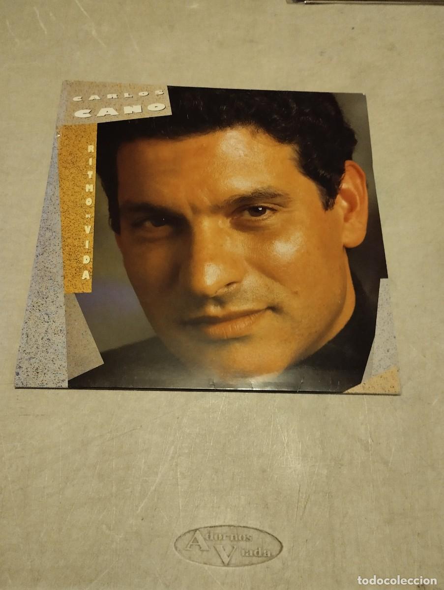 Discos de vinilo: CARLOS CANO LP RITMO DE VIDA ESP.1989 INSERT LETRAS - Foto 1
