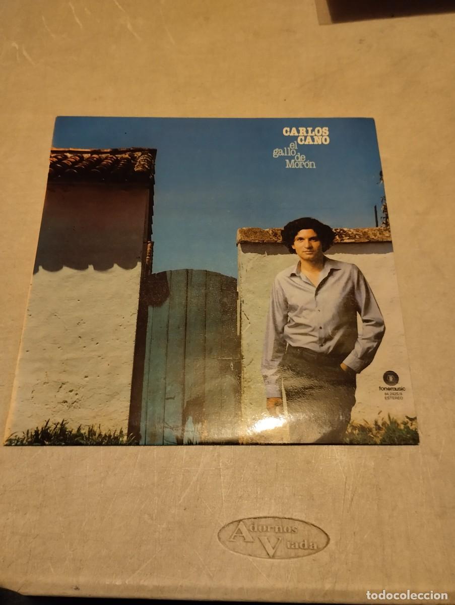 Discos de vinilo: CARLOS CANO LP EL GALLO DE MORON - Foto 1