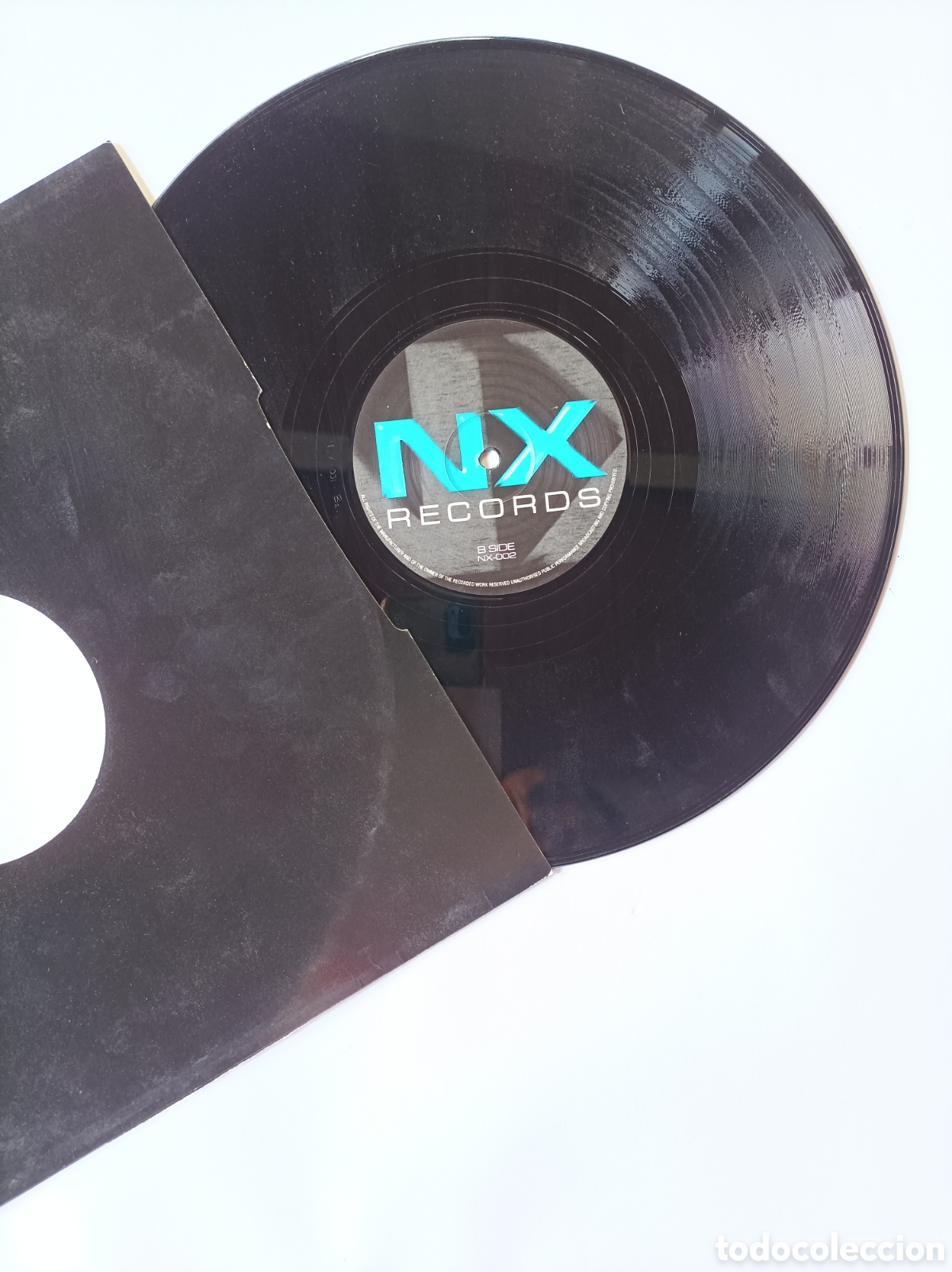 Discos de vinilo: UPSIDE DOWN. RISQUE FRISQUE. NX RECORDS. 2000. DANCE HOUSE TECHNO. DISCO VINILO. - Foto 3