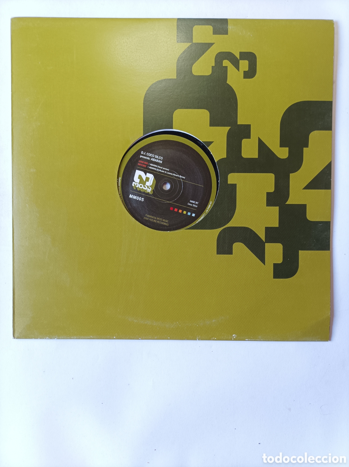 Discos de vinilo: DJ. COCO SILCO. ABARAN. MM005. HOUSE TECHNO DANCE. 2004. DISCO VINILO. - Foto 2