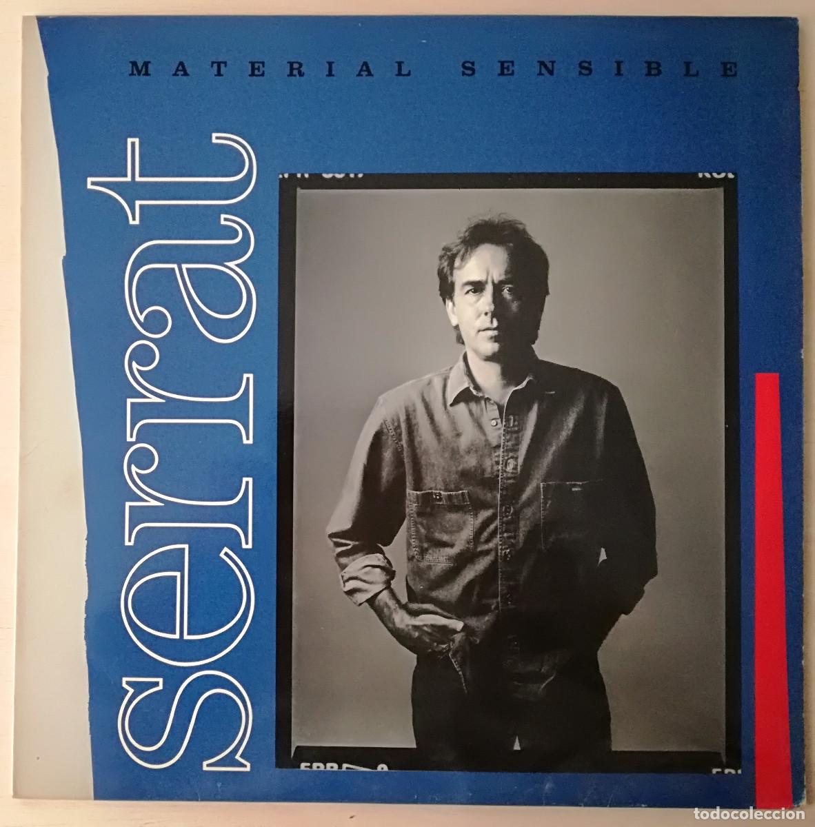 Discos de vinilo: JOAN MANUEL SERRAT - MATERIAL SENSIBLE - COMPLETO - PEDIDO MINIMO 7&euro; - Foto 1