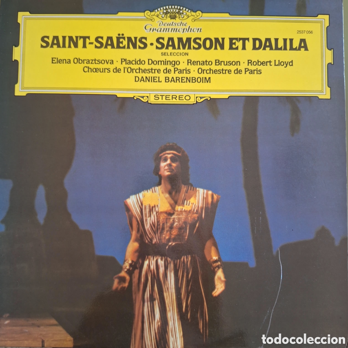 Discos de vinilo: Samson et Dalila. Dr. Saint-Sa&euml;ns. - Foto 1