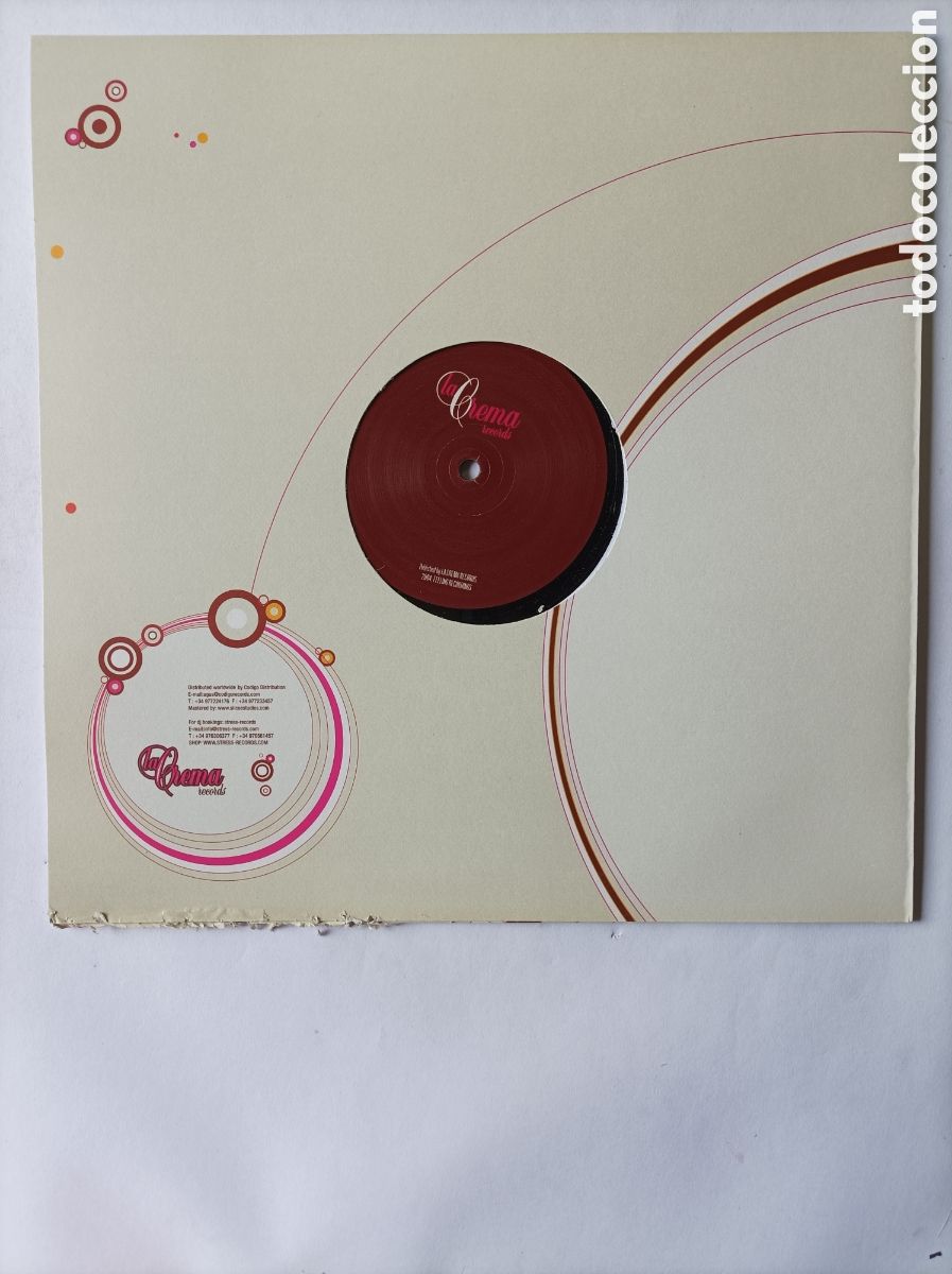 Discos de vinilo: COCO SILCO. LA CREMA. HOUSE TECHNO DANCE. DISCO VINILO. - Foto 2