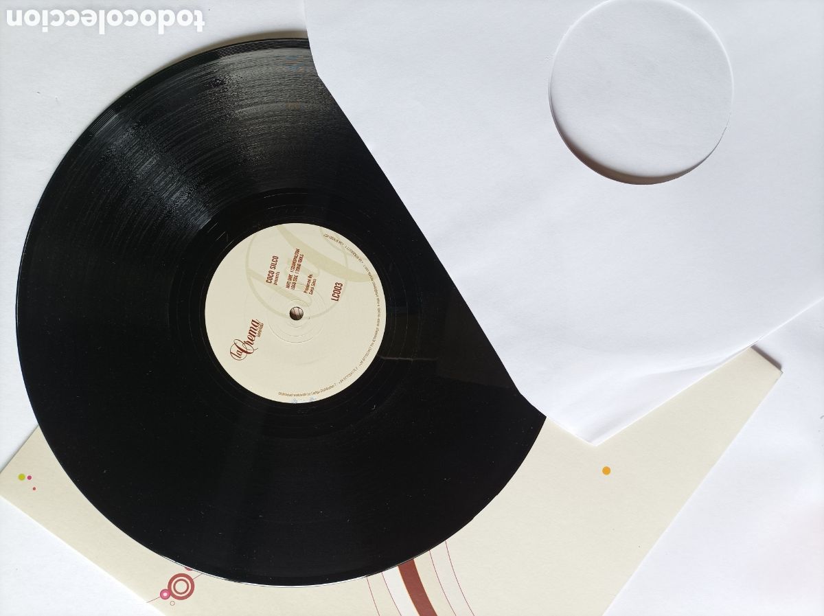 Discos de vinilo: COCO SILCO. LA CREMA. HOUSE TECHNO DANCE. DISCO VINILO. - Foto 3