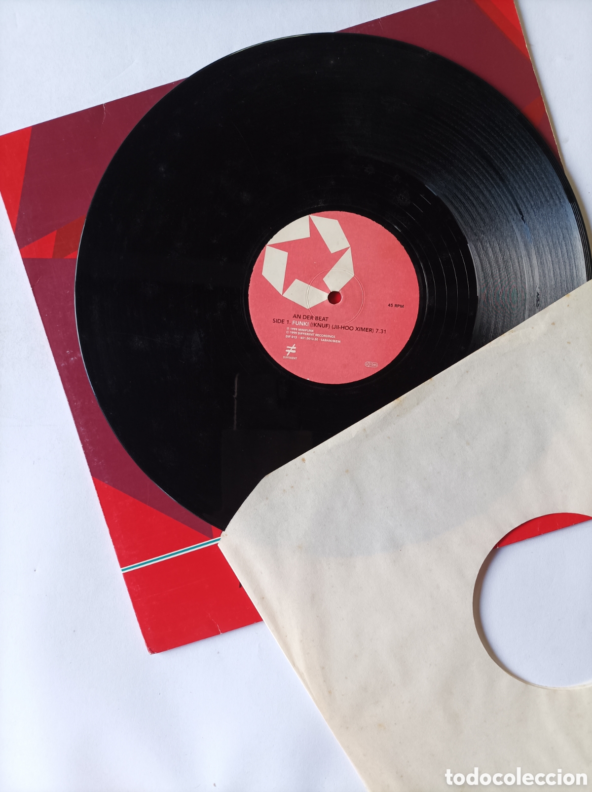 Discos de vinilo: AN DER BEAT. FUNK! HOUSE TECHNO DANCE. DISCO VINILO. - Foto 3