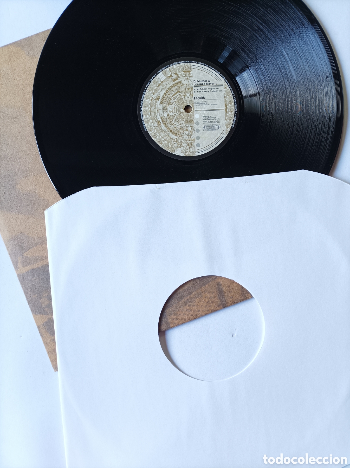 Discos de vinilo: COCO SILCO. FR008. FEELING RECORDINGS. HOUSE TECHNO DANCE. DISCO VINILO. - Foto 3