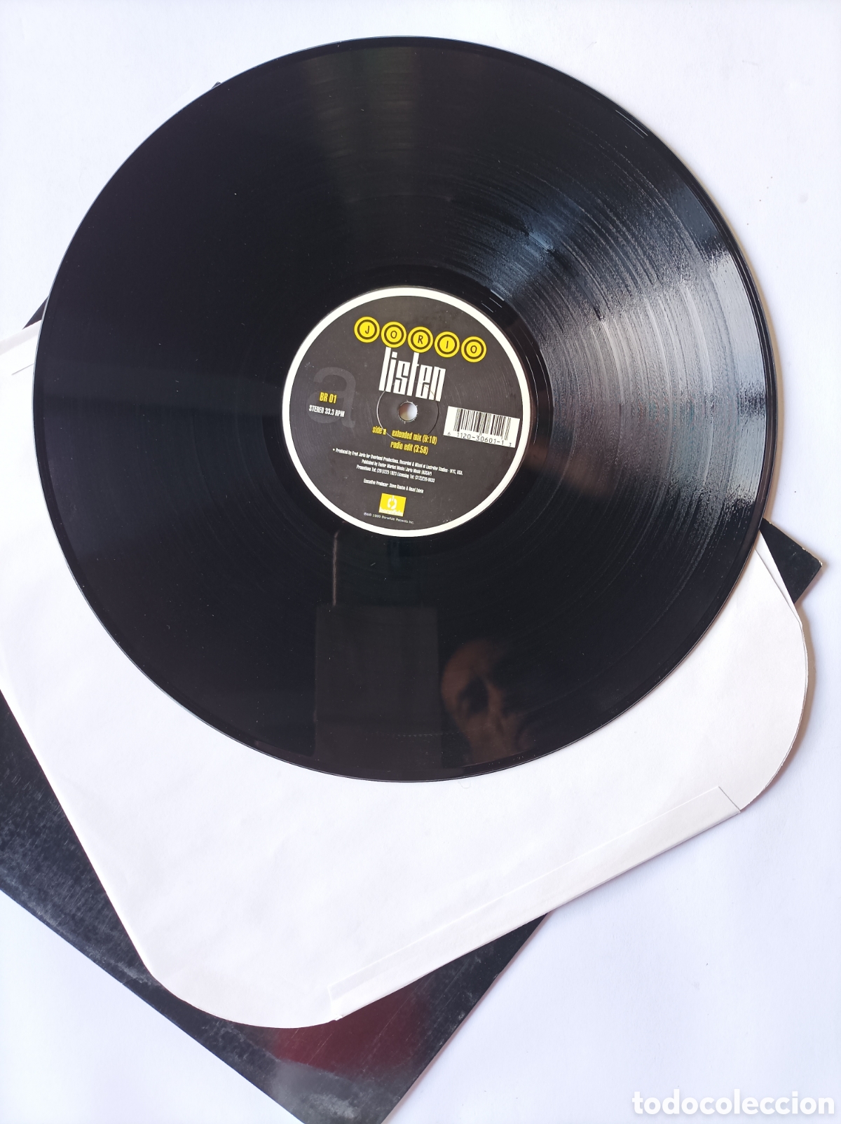 Discos de vinilo: LISTEN. JORIO. HOUSE TECHNO DANCE. DISCO VINILO. - Foto 3
