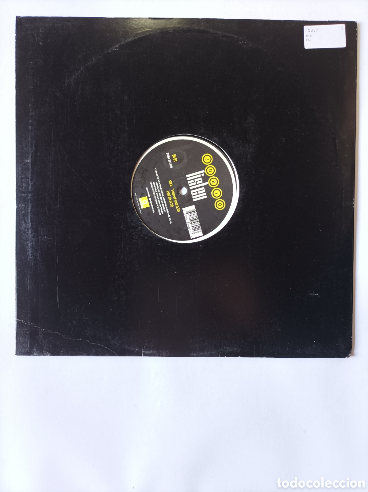 Discos de vinilo: LISTEN. JORIO. HOUSE TECHNO DANCE. DISCO VINILO. - Foto 1