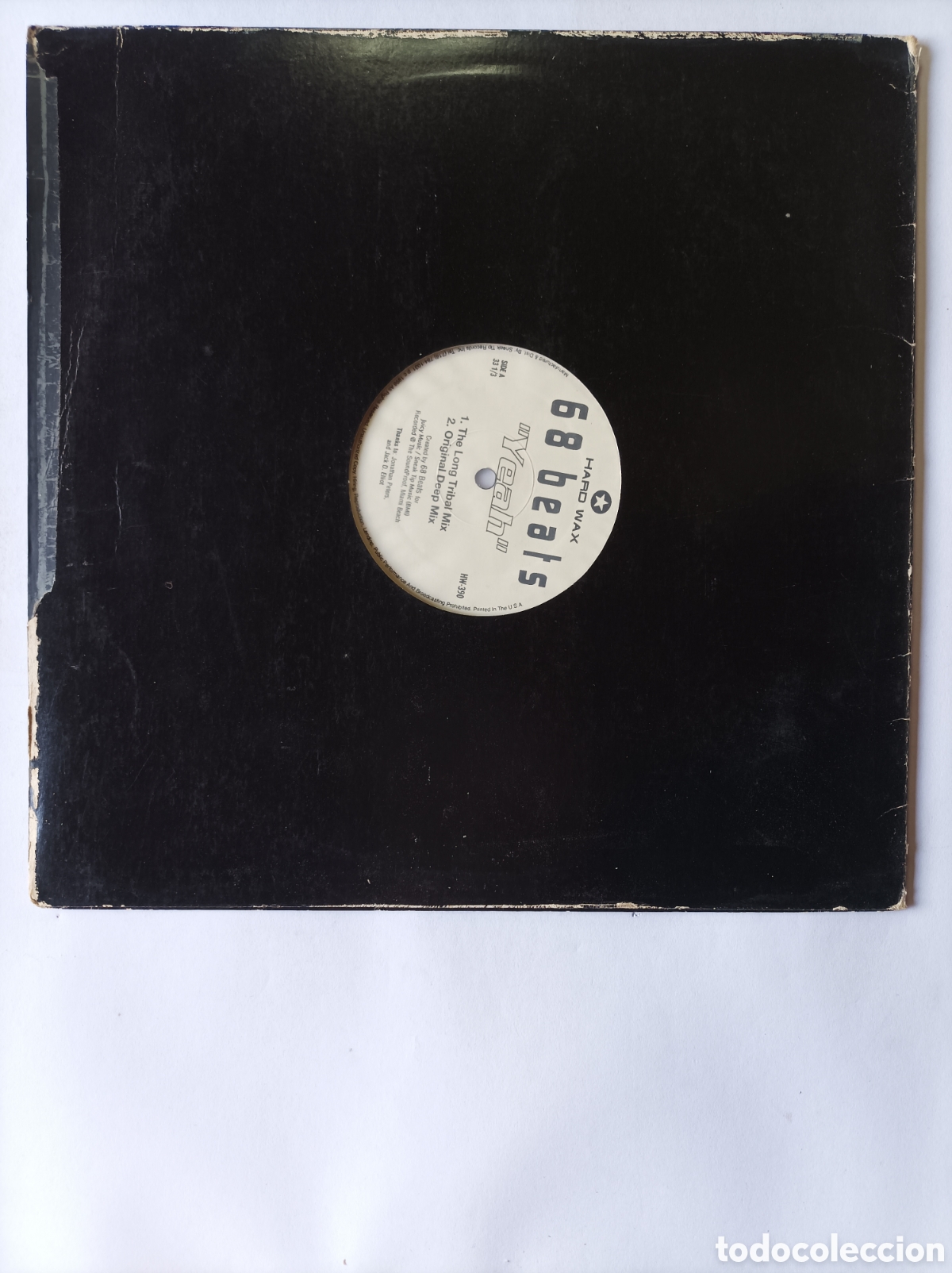 Discos de vinilo: 68 BEATS. YEAH! HARD WAX. HOUSE TECHNO DANCE. DISCO VINILO. - Foto 2