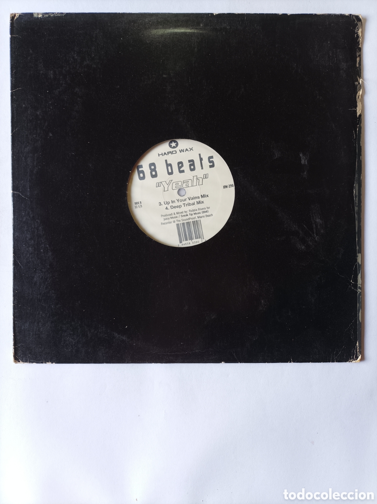 Discos de vinilo: 68 BEATS. YEAH! HARD WAX. HOUSE TECHNO DANCE. DISCO VINILO. - Foto 1