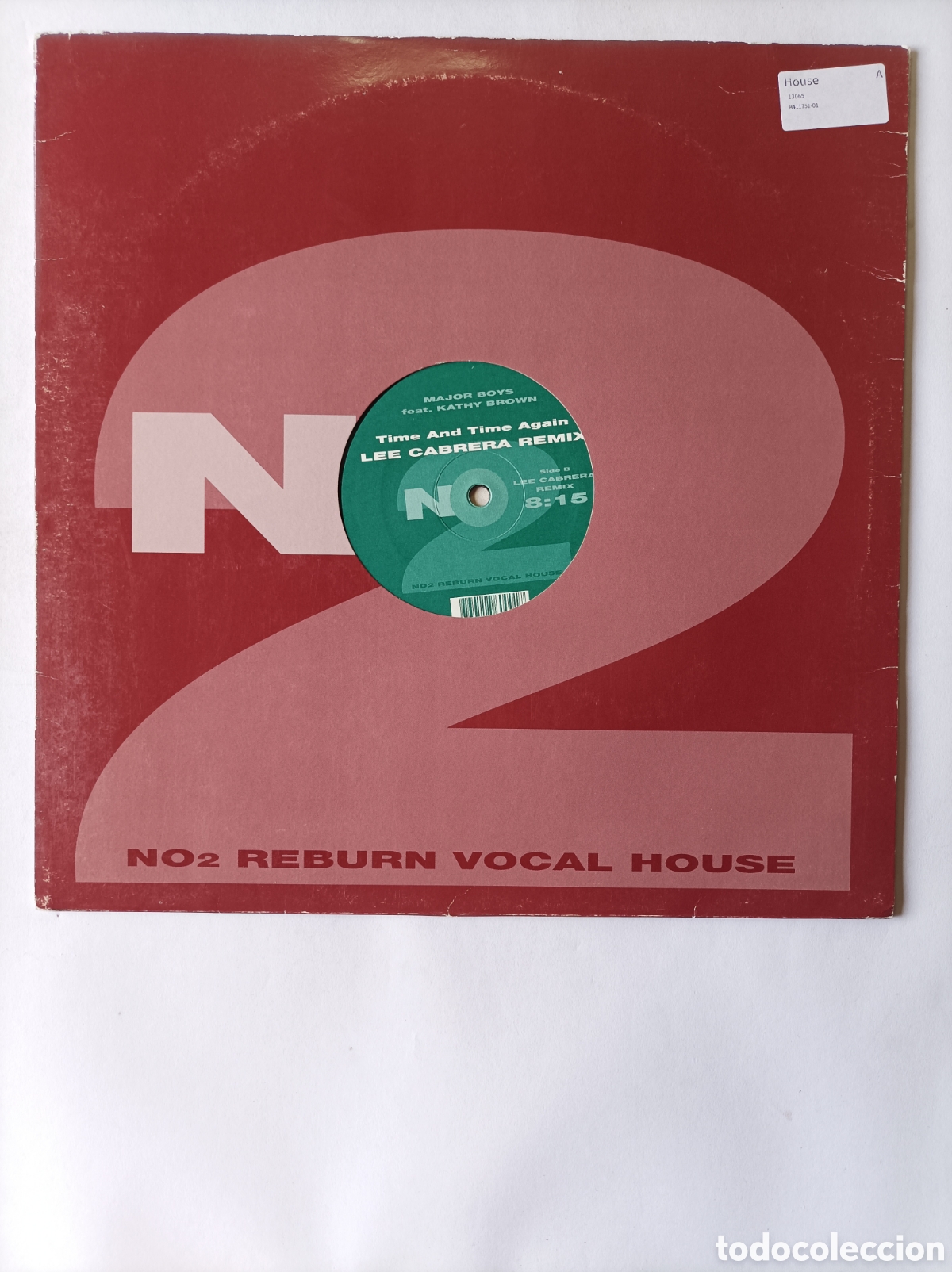 Discos de vinilo: LEE CABRERA REMIX. N2 RECORDS. HOUSE TECHNO DANCE. DISCO VINILO. - Foto 1