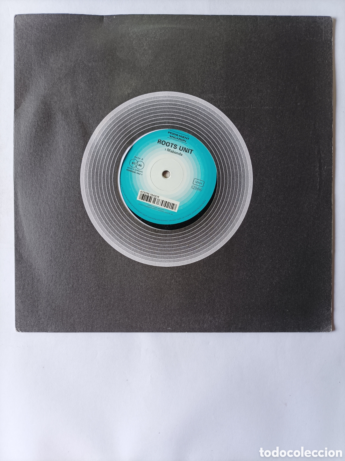 Discos de vinilo: ROOTS UNIT. PERMANET VACATION. HOUSE TECHNO DANCE. DISCO VINILO. - Foto 2