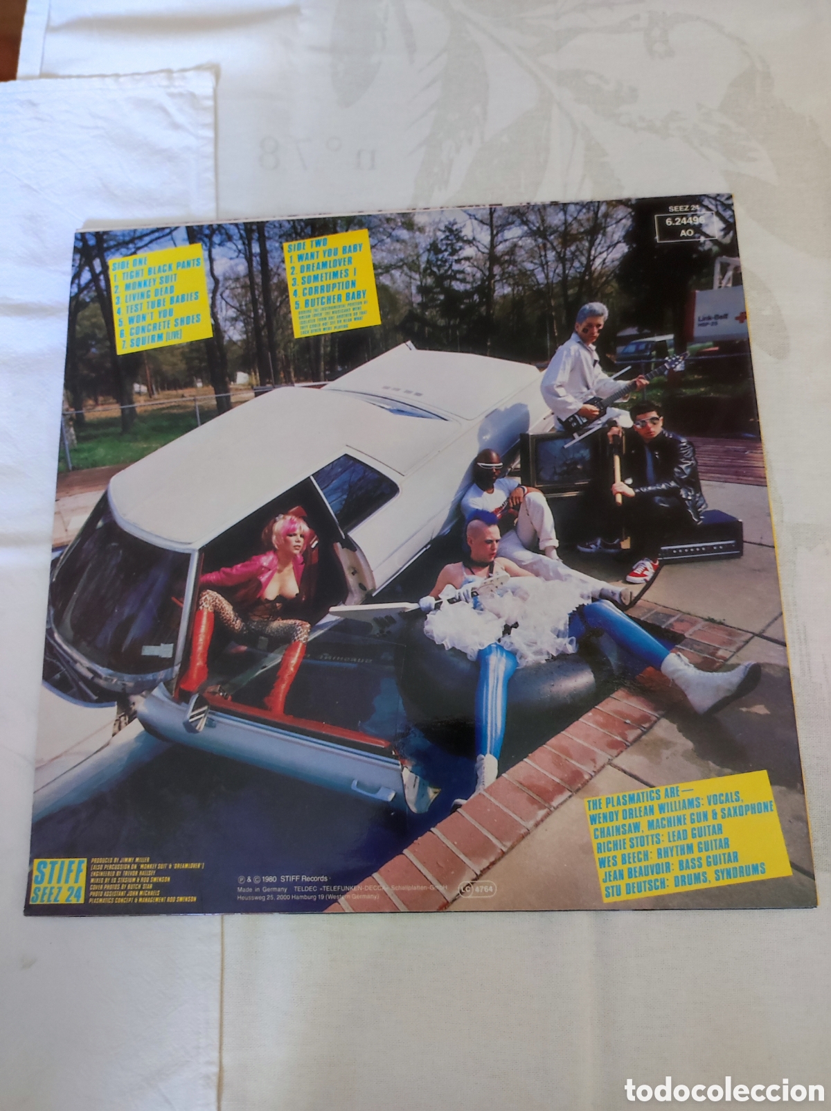 Discos de vinilo: PLASMATICS - NEW HOPE FOR THE WRETCHED - Foto 2