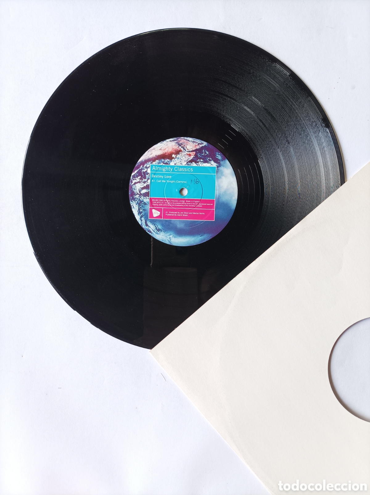Discos de vinilo: ALMIGHTY CLASSICS. DESTINY LOVE. HOUSE TECHNO DANCE. DISCO VINILO. - Foto 3