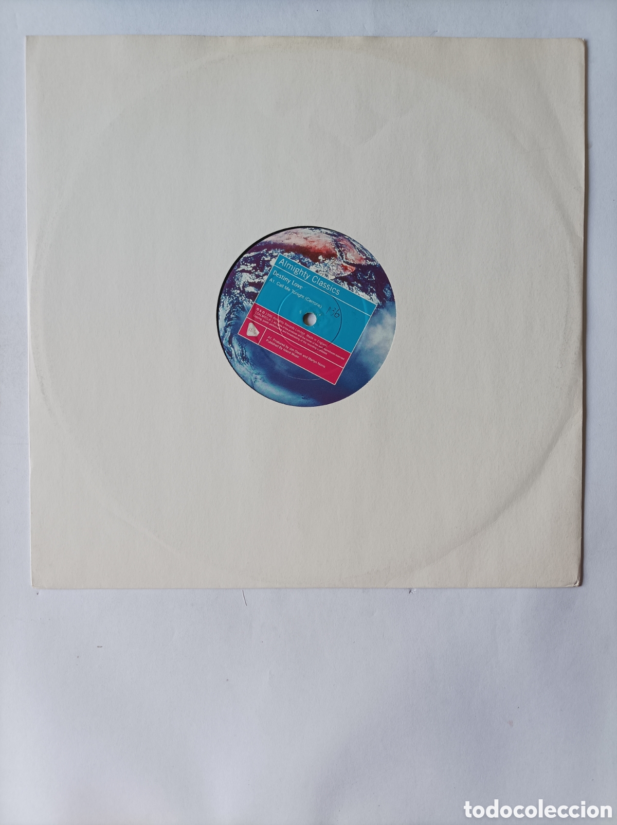 Discos de vinilo: ALMIGHTY CLASSICS. DESTINY LOVE. HOUSE TECHNO DANCE. DISCO VINILO. - Foto 1