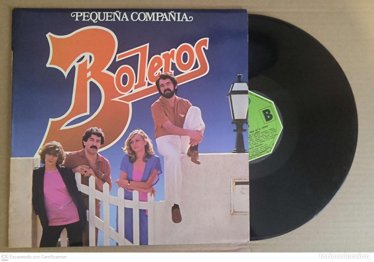 Discos de vinilo: PEQUE&Ntilde;A COMPA&Ntilde;IA (BOLEROS) LP 1978 - Foto 3
