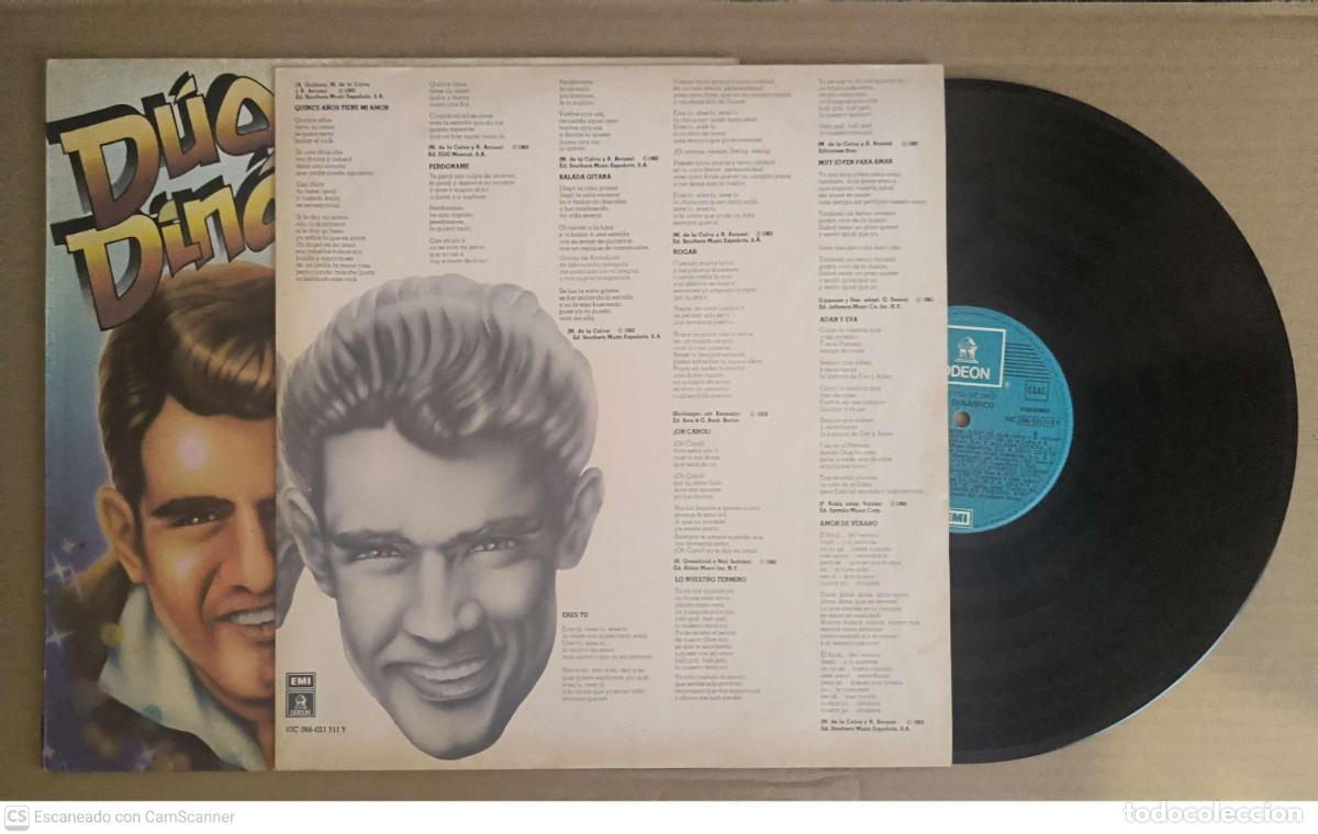 Discos de vinilo: DUO DINAMICO (20 EXITOS DE ORO) LP 1980 - Foto 3