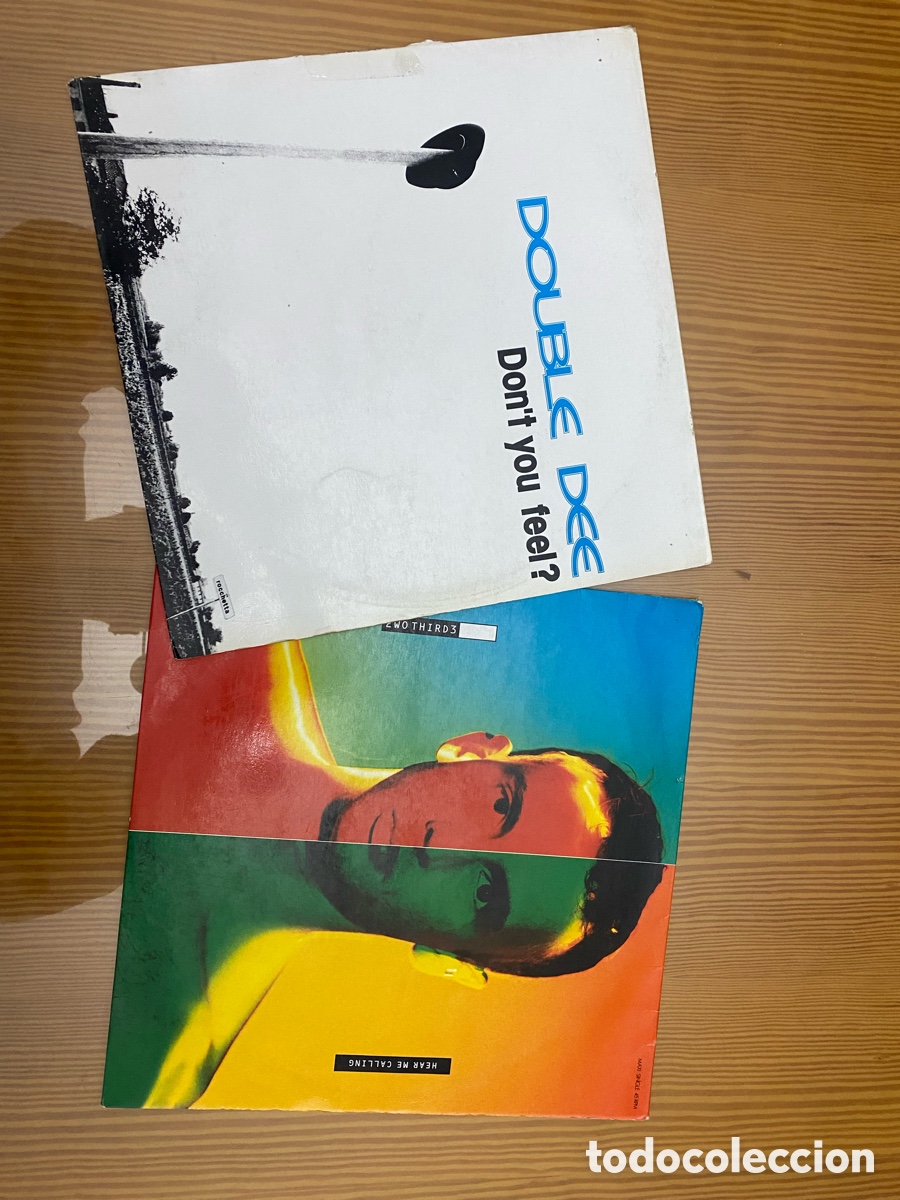 Discos de vinilo: Lote 2 Discos de Vinilo (Maxi) 2WO Third3 y Double Dee - Foto 1
