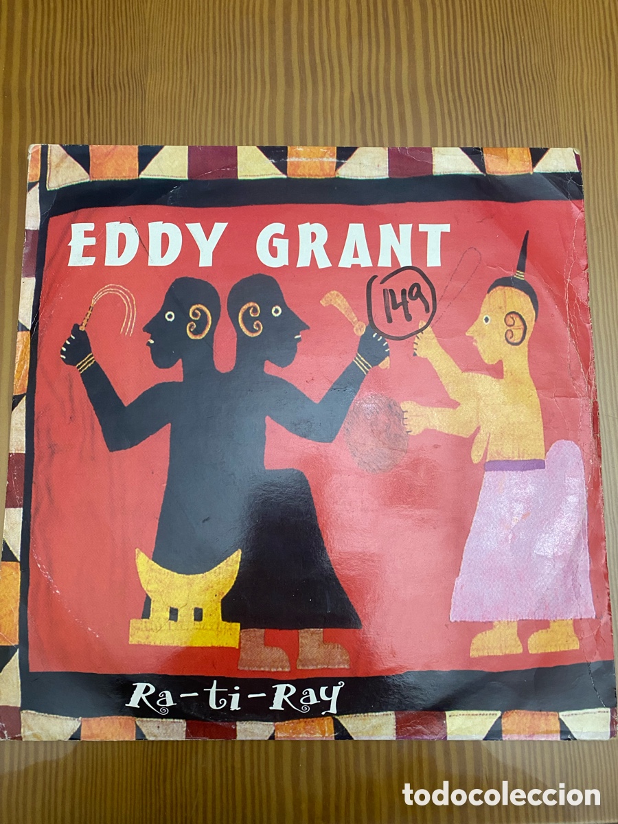 Discos de vinilo: Disco de Vinilo (Maxi) Eddy Grant &ldquo;Ra-Ti-Ray&rdquo; - Foto 1