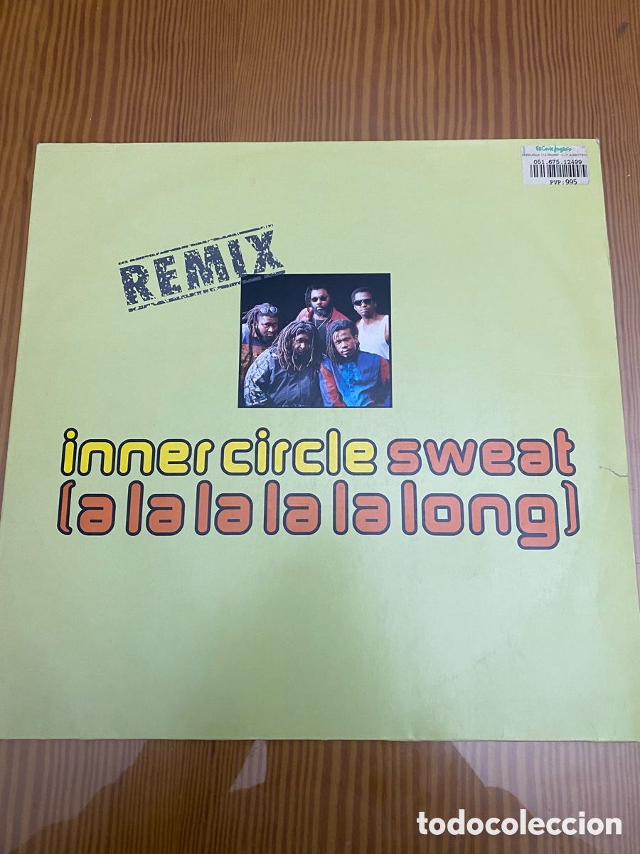 Discos de vinilo: Disco de Vinilo (Maxi) Inner Circle &ldquo;Sweat&rdquo; - Foto 1