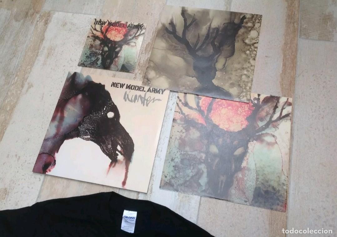 Discos de vinilo: New Model Army. Winter box. - Foto 4