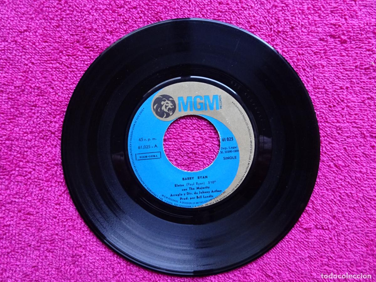 Discos de vinilo: barry ryan eloise 1968 mgm 61025 - Foto 1