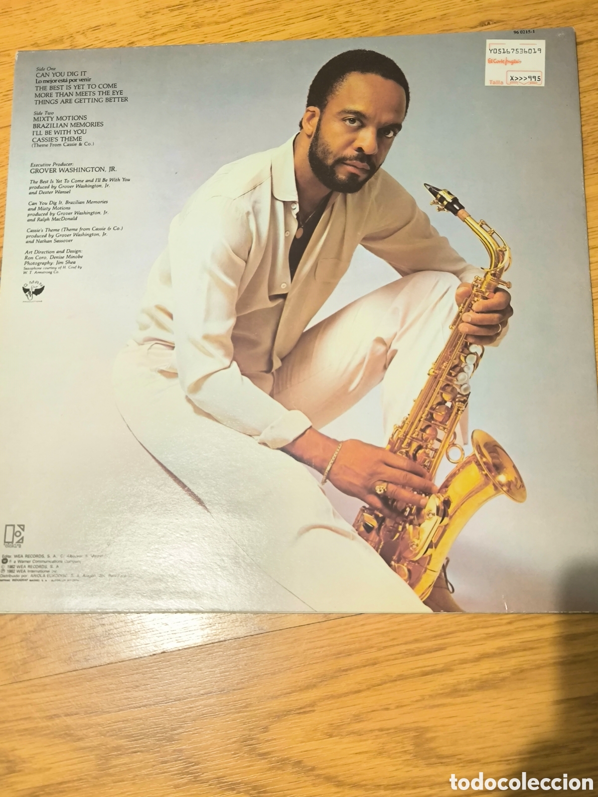 Discos de vinilo: VINILO Grover Washington, Jr. - Foto 2