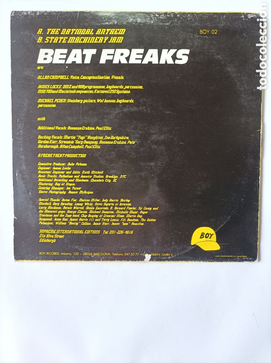 Discos de vinilo: BEAT FREAKS. HOUSE TECHNO DANCE. DISCO VINILO. - Foto 2