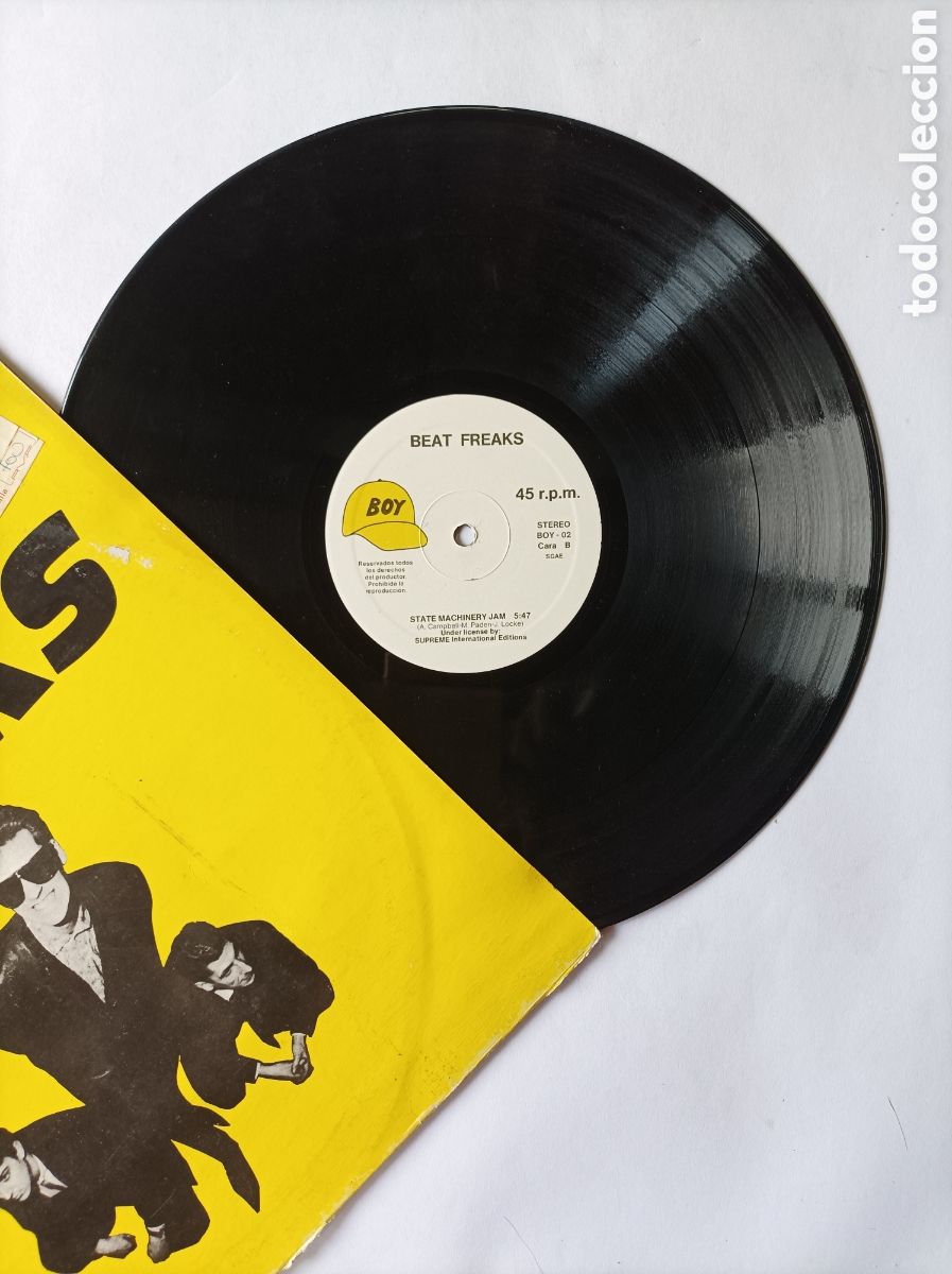Discos de vinilo: BEAT FREAKS. HOUSE TECHNO DANCE. DISCO VINILO. - Foto 3