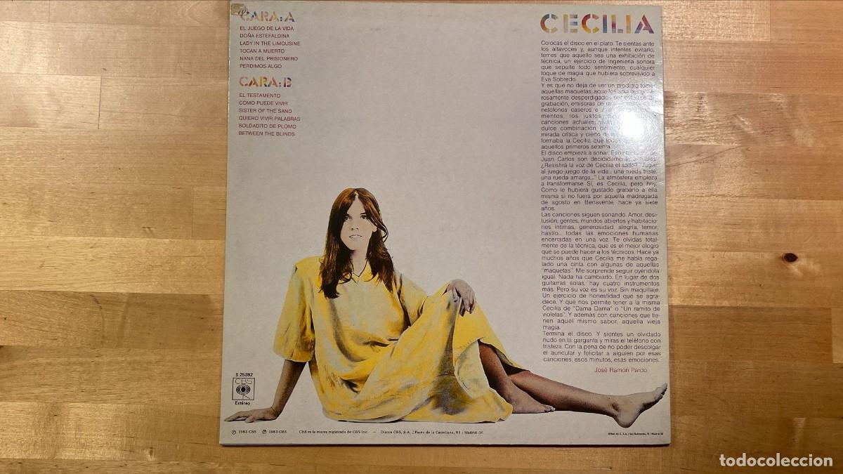 Discos de vinilo: Cecilia &ndash; Canciones In&eacute;ditas - Foto 2